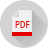 Ícone de arquivo no formato PDF